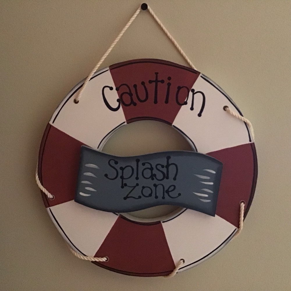 🛟 Wooden Life Buoy Ring Wall Hanging 🛟